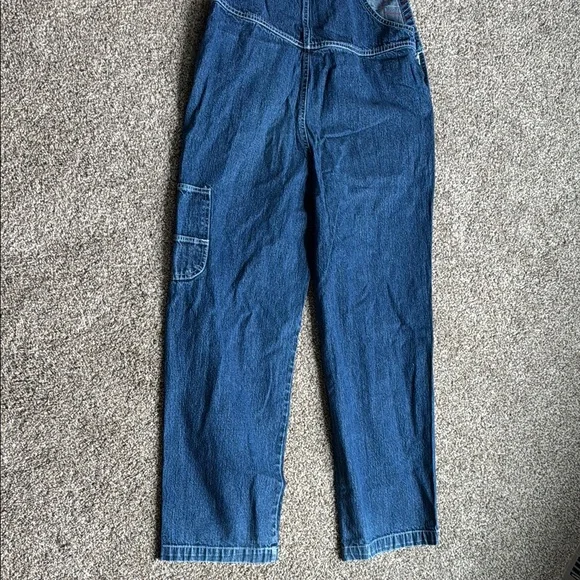 B.U.M. Equipment Vintage Women’s Medium Blue Denim Overalls - Picture 8 of 8